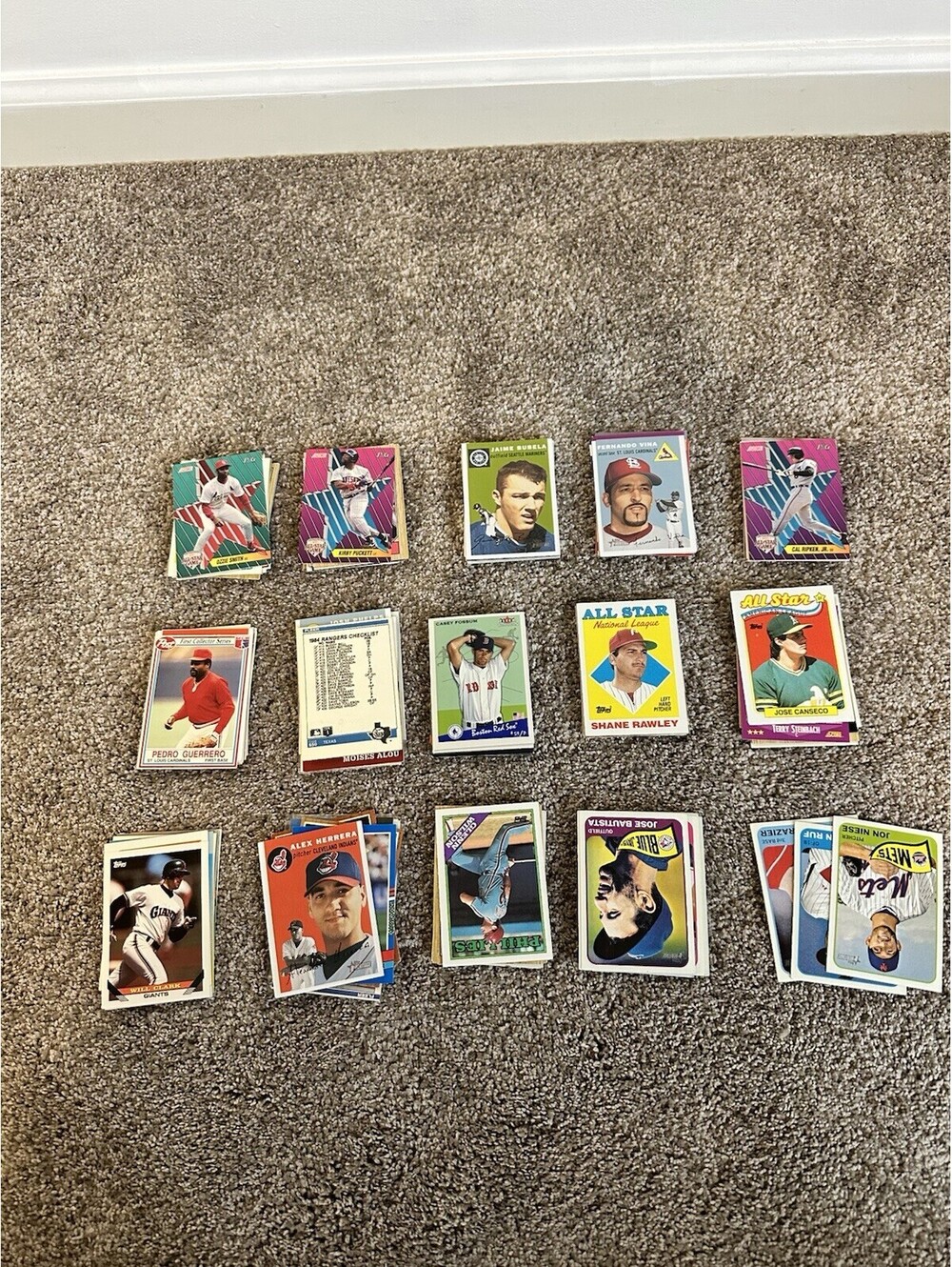 Vintage VTG  Baseball Cards Lot - 143 Cards GOOD SHAPE! Mystery Set Lot Of Cards